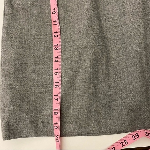 ⭐️ 2 for $25 • J. Crew || Wool Blend Sidewalk Skirt Gray 8 - Picture 5 of 6